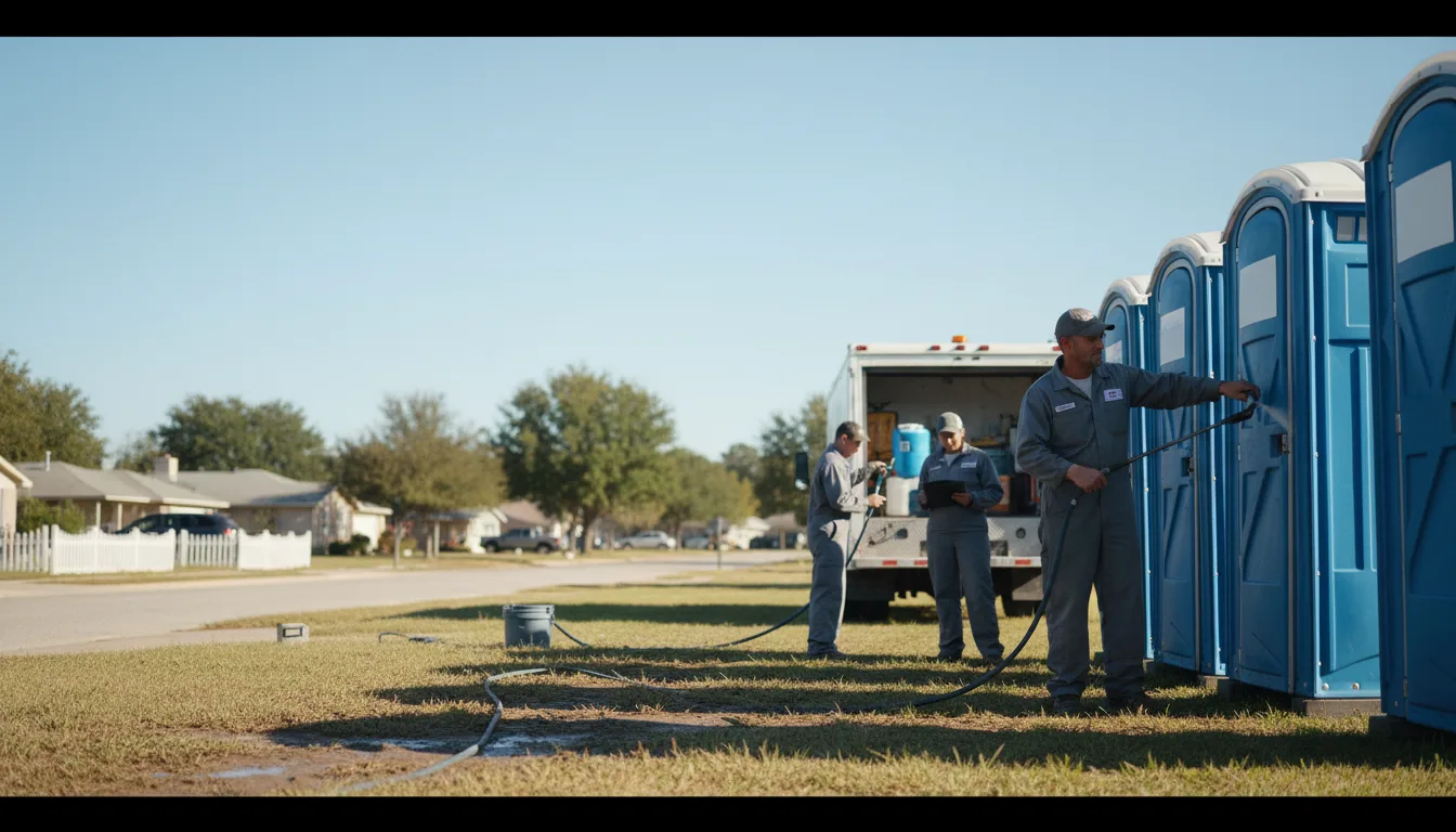 Long-Term Portable Toilet Rental in Mount Berry, GA near me